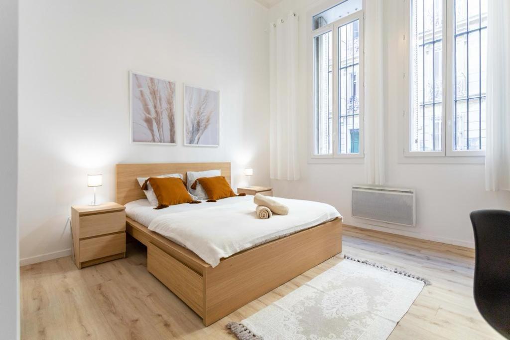 Grand T4 Avec 3Sdb - Quartier Joliette - Ideal Familles Et Groupes Марсилия Екстериор снимка